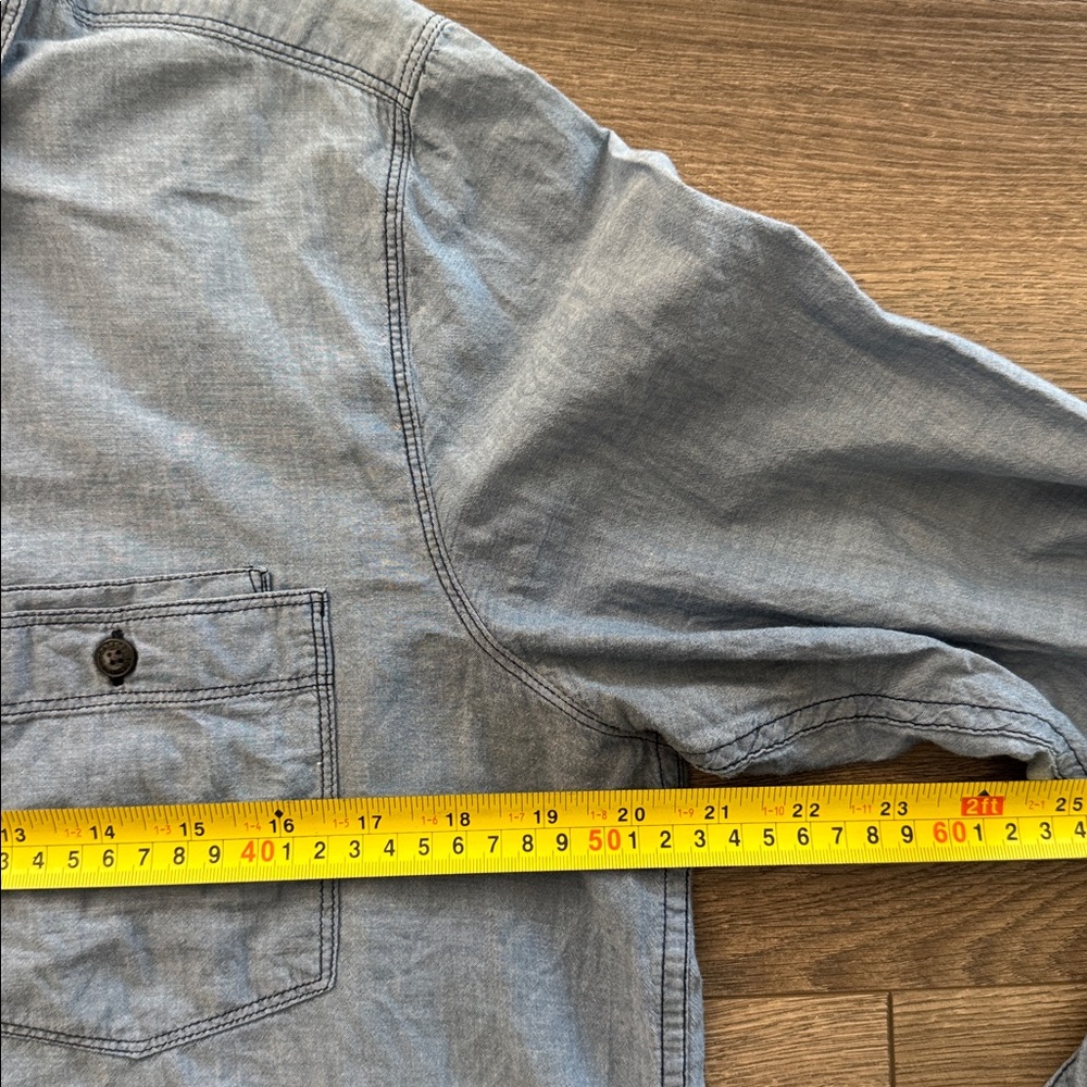 Toad&Co Light Blue Casual Button Down Shirt lightweight men’s small - Picture 5 of 6